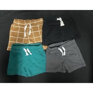 Cat & Jack Kids Shorts Set - Black, Gray, Teal, Brown